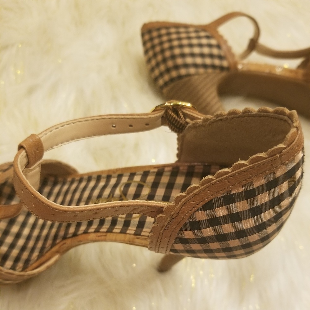Jessica Simpson Plaid Heels - Picture 6 of 6